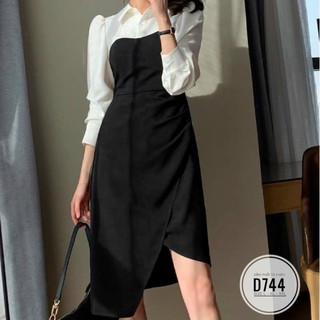 đầm phối tà chéo BIGSIZE