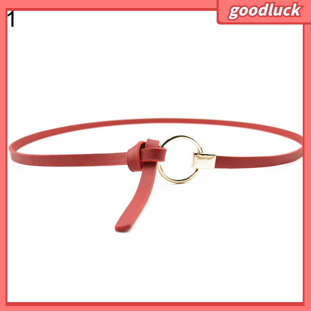 Dây nịt nữ vải giả da kiểu dáng thoải mái