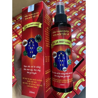 Dầu xoa bóp Dr. Lê Duy Linh chai 150ml