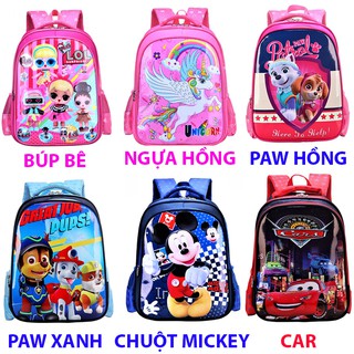 BALO TRẺ EM CHO BÉ ĐI HỌC IN HÌNH CHUỘT MICKEY - MINNIE MBB9002