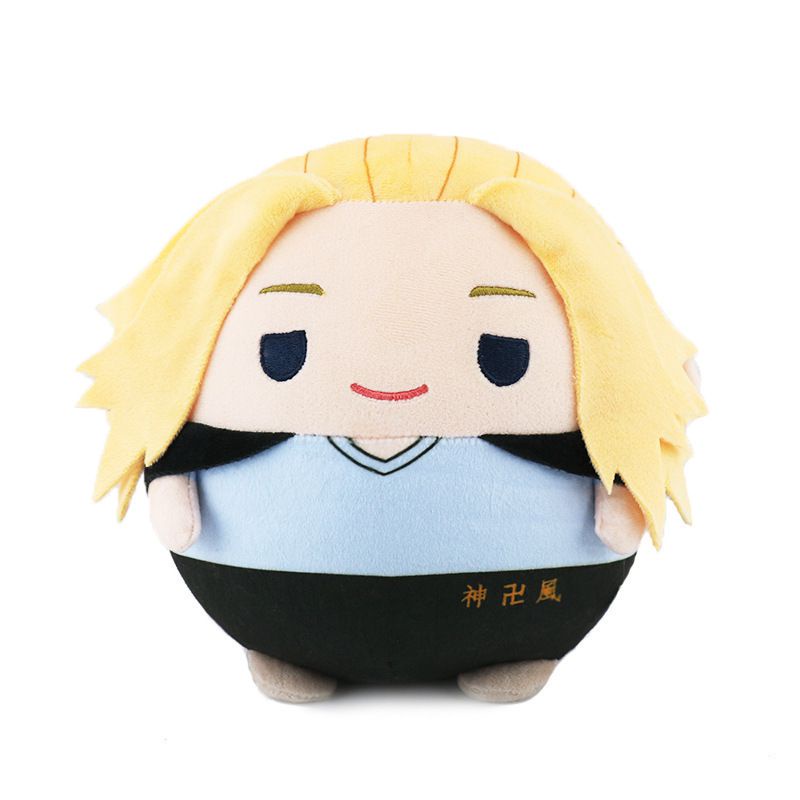 Ready Stock !!! Tokyo Revengers big Plush Toy Hanagaki Takemichi mikey Draken Mitsuya Takashi Tachibana Naoto Pillow 20CM