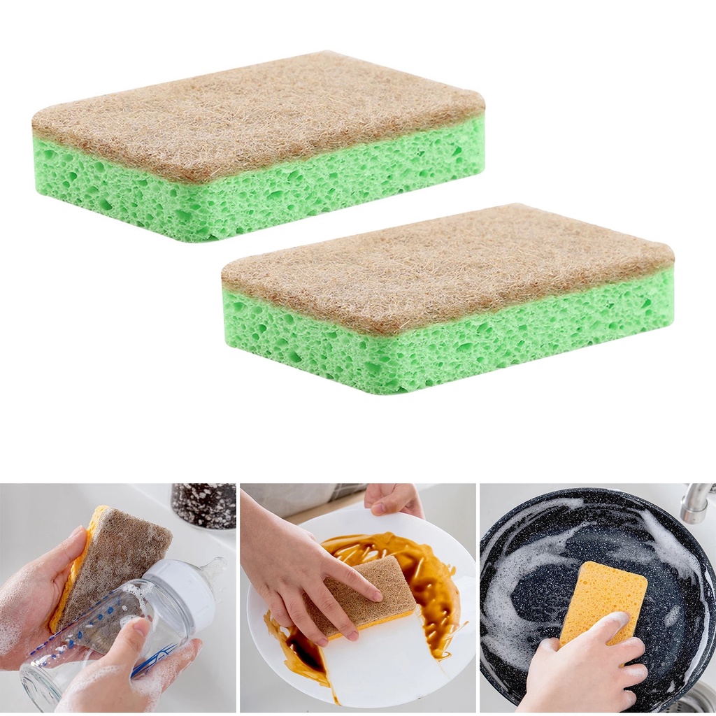 Miếng rửa chén chống dính dầu tiện dụng cho nhà bếp