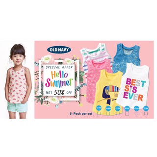 Thanh lý giá lỗ áo old navy bé gái 1-5