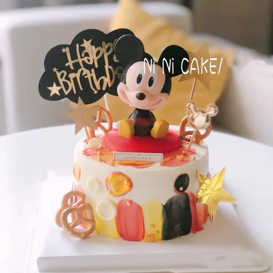 Phụ kiện trang trí Micky + giá đỡ