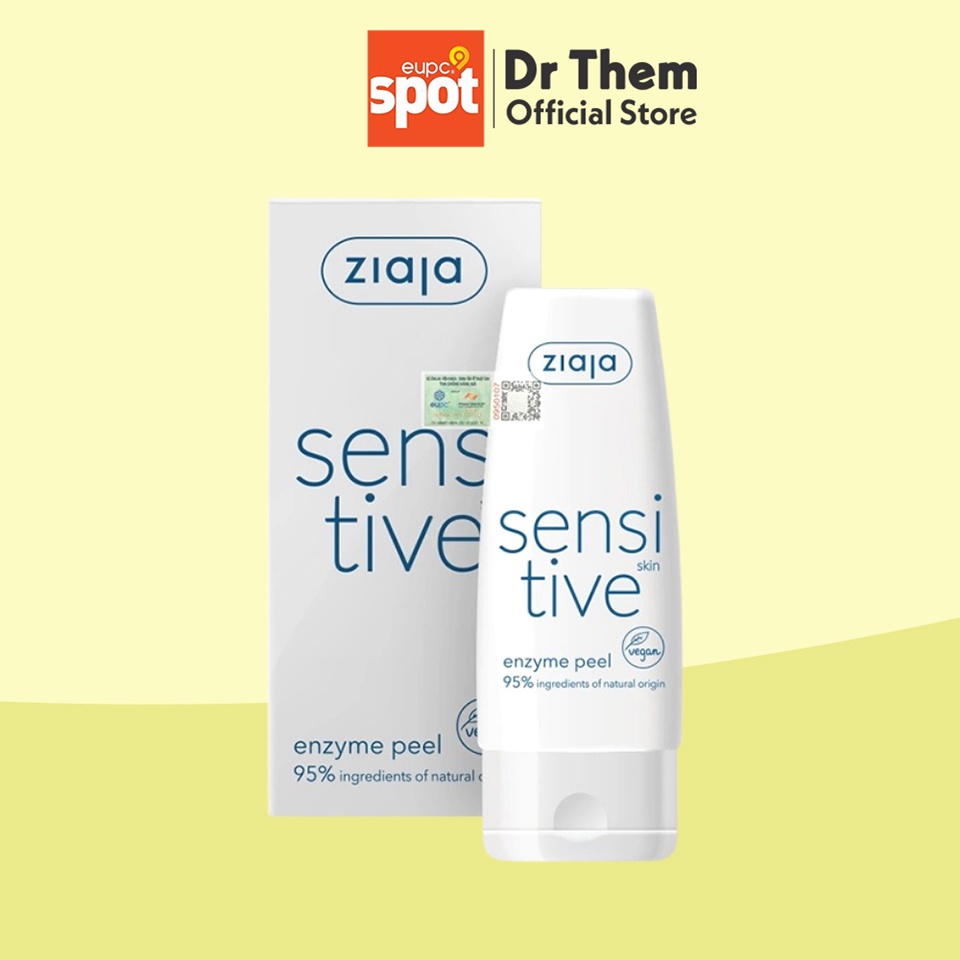 Enzyme Tẩy Tế Bào Chết Ziaja Sensitive Skin Enzyme Peel 60ml