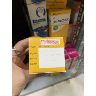 ZINCO Syrup bổ sung kẽm 100ml