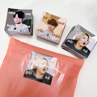 [SẴN] Sticker niêm phong BTS