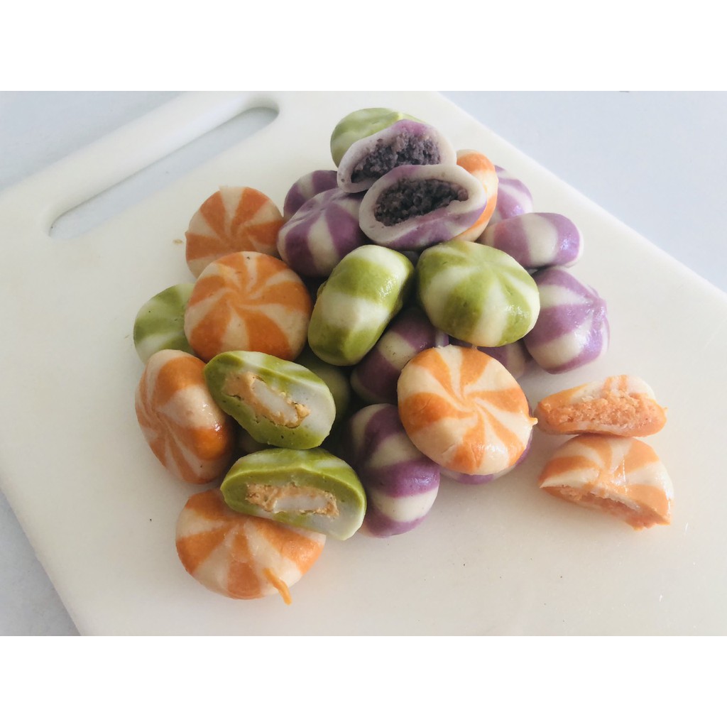 500g bánh bao thả lẩu Lacusina thơm ngon