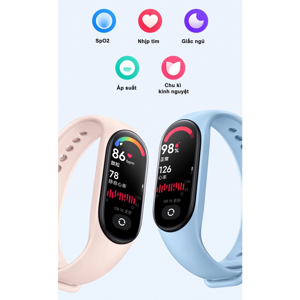 Vòng đeo tay thông minh XM MiBand 7 BHR4951GL - XM Miband8  M223B1-bản quốc tế