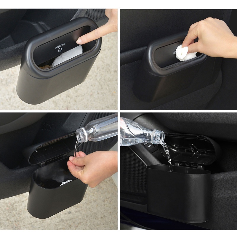 Hộp Đựng Rác Mini Chống Bụi Cho Xe Hơi