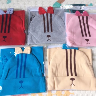 SÉT  KHĂN MŨ YẾM COTTON CHO BÉ