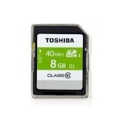 Thẻ nhớ Máy ảnh SD Toshiba 8Gb class 10 40Mb/s | WebRaoVat - webraovat.net.vn