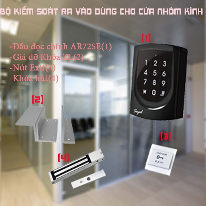 [AR-725E] Đầu đọc kiểm soát ra vào Soyal AR-725E