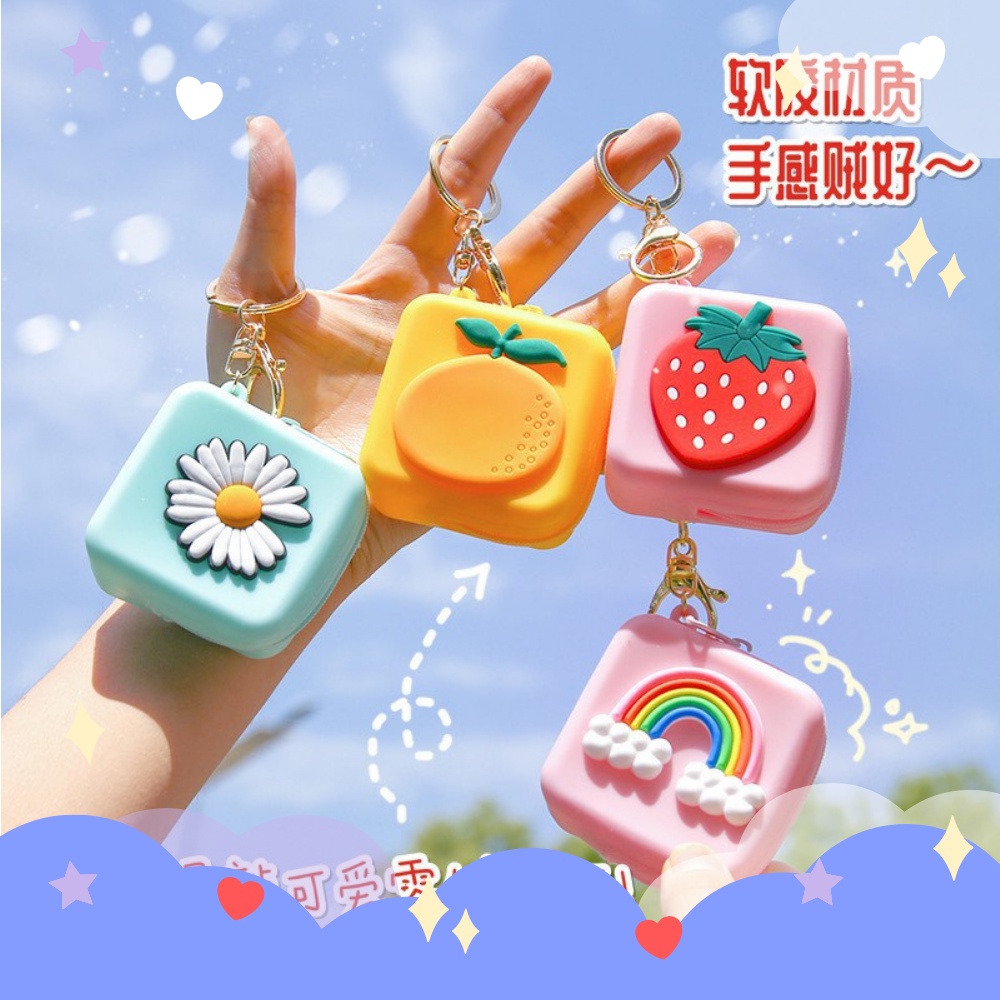 Móc khóa hoạt hình phong cách dễ thương cho các bé