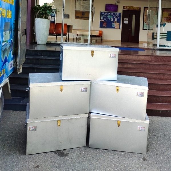 [RẺ VÔ ĐỊCH] Rương tôn, hòm tôn đựng hồ sơ, tài liệu có khóa