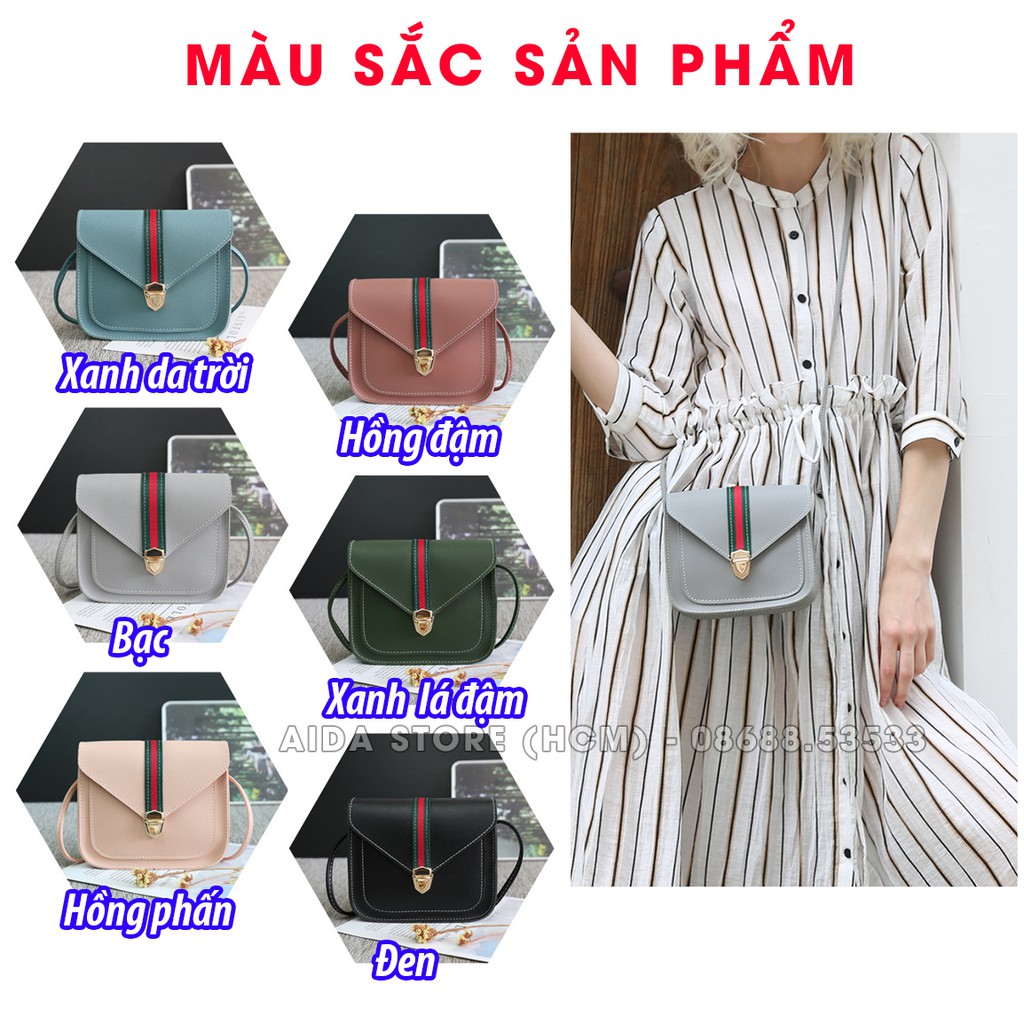 Túi nữ thời trang dây đeo khóa cài TX07