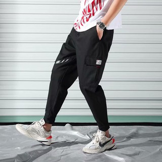 [HÀNG HOT 2020] QUẦN JOGGER KAKI DÁN GẤU TÚI HỘP CHẤT XIN - 2 MÀU