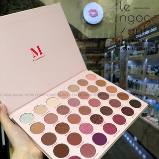 Bảng Mắt MORPHE 35XO Natural Flirt Artistry Palette (mẫu mới vỏ đen)