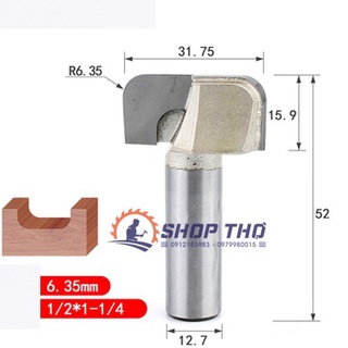 Mũi phay Tideway đánh rãnh bo tròn LC0501