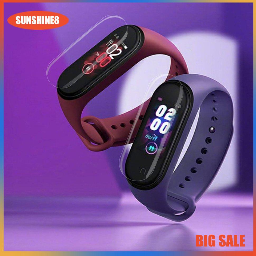 Bộ phim trần mềm Xiaomi Miband 4 Phim độ nét cao màng bảo vệ bề mặt nhẵn (một mảnh)