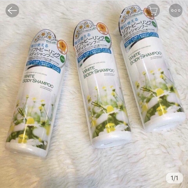 Sữa tắm Manis nhật