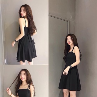 Đầm 2 dây cột nơ ❤️
