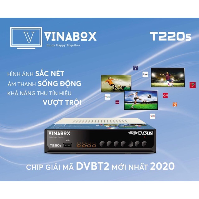 Đầu Thu Dvbt2 Vinabox T220