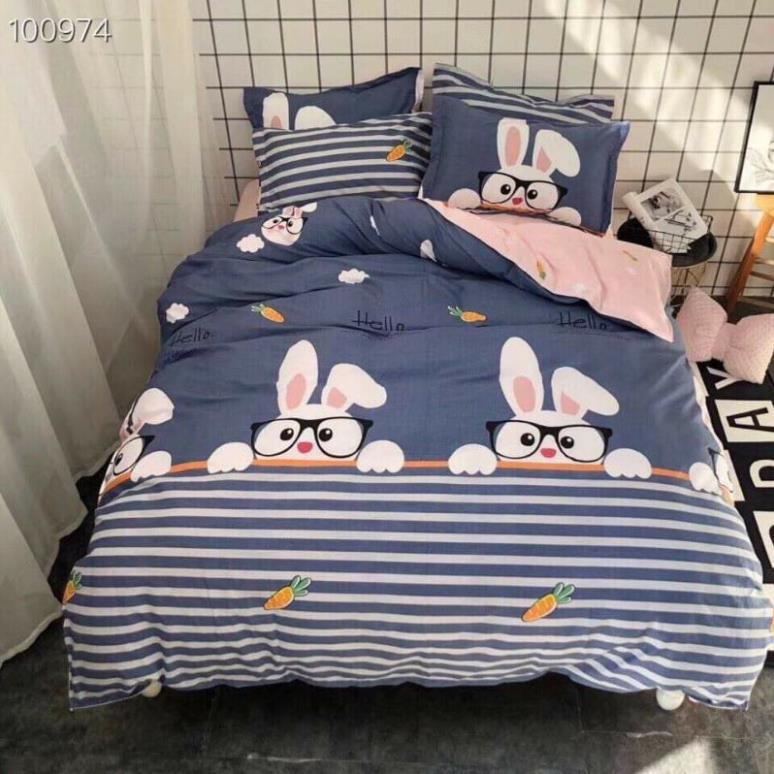 Free ship -siêu phẩm  hàng cao cấp giá tại xưởng  Vỏ chăn cotton poly nhiều mẫu ( 1m8x2m)&( 2mx2m2)