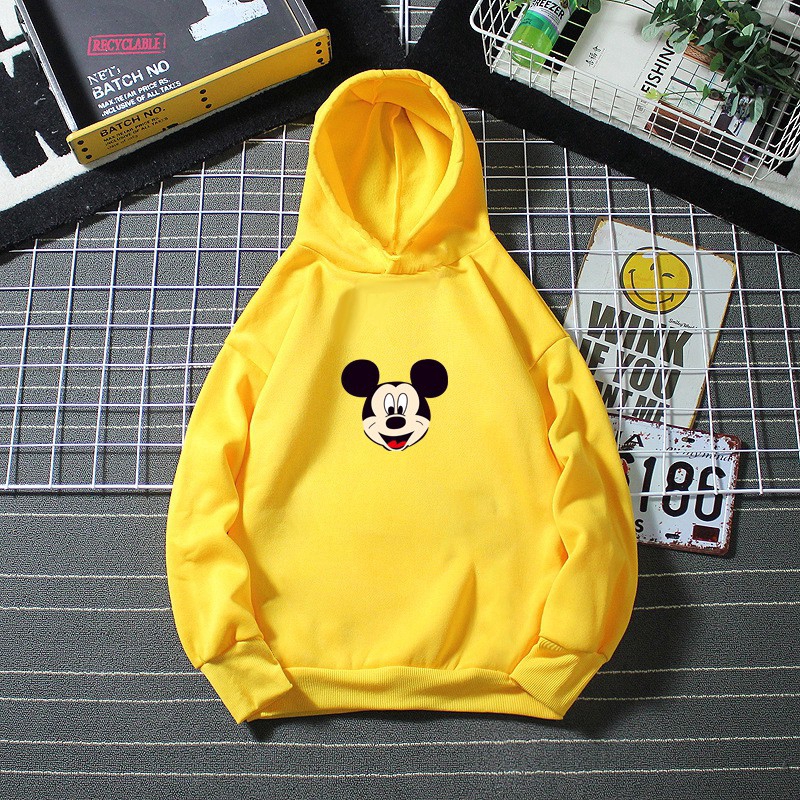 Áo Hoodie Dài Tay In Hình Dễ Thương Cho Bé