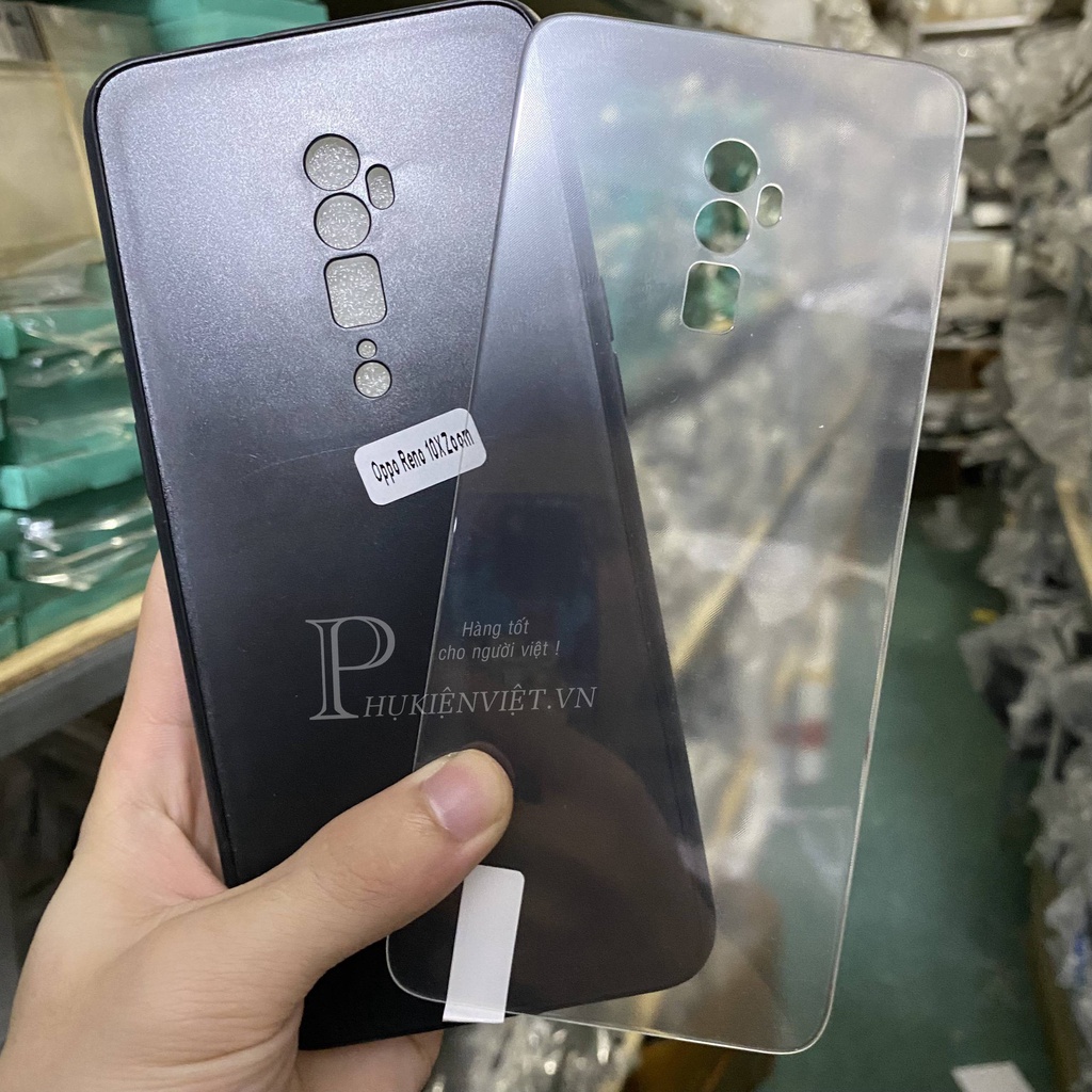 Phôi ốp lưng Kính cho OPPO Reno 2F/ Reno 4 Pro/ Reno 4/ Reno 5 Pro/ Reno 5/ Reno 10XZoom/Reno-In chuyển nhiệt hoặc in UV