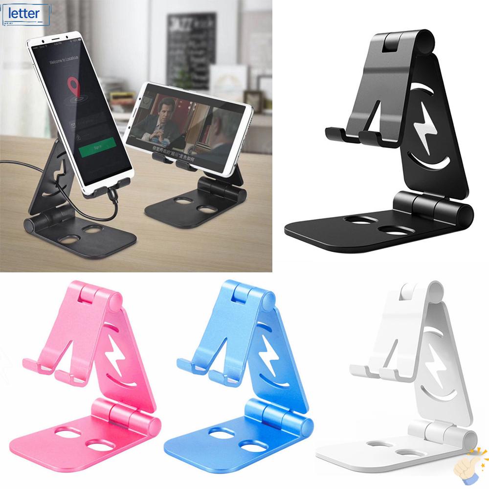 Giá Đỡ Điện Thoại / Máy Tính Bảng Để Bàn Thiết Kế Gấp Đôi Tiện Dụng
