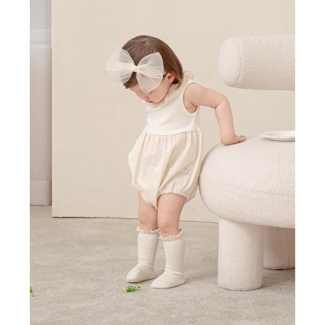 Suit váy cổ bèo bé gái Little tini Hàn Quốc