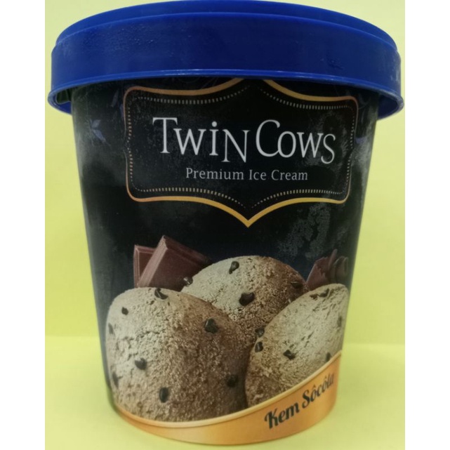 [Hỏa Tốc] Kem Vinamilk Twin Cows 450ml Cao Cấp 4 vị Vị