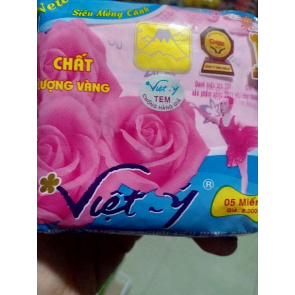 Lốc 10 gói BVS Việt Ý.