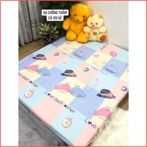 [Mã LIFE20KALL giảm 10% đơn 50K] Ga chống thấm cotton HÀN QUỐC size 2m2 - Ga chống thấm cotton Ấm Êm Decor