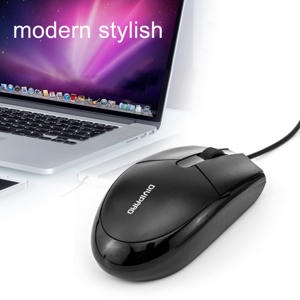 Chuột Quang Có Dây OP-10 1200DPI USB Dùng Cho Văn Phòng
