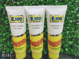 SỮA RỬA MẶT NGHỆ CÓ HẠT MASSAGE E100