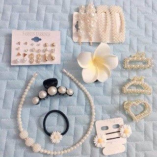 Chuyên sỉ combo 25 phụ kiện cài tóc cho mẹ và bé siêu yêu