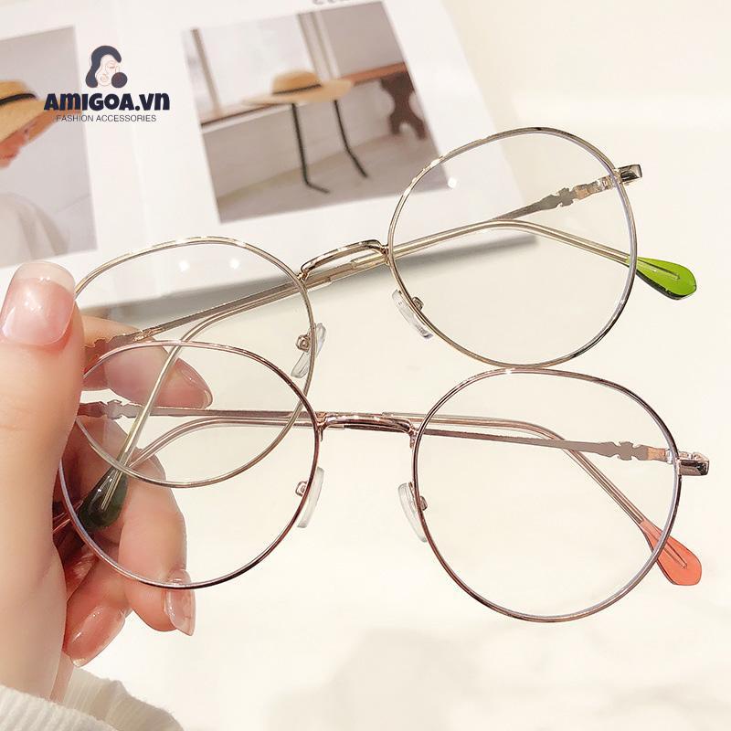 ✨✨Mắt Kính Gọng Tròn Bằng Kim Loại Chống Bức Xạ Cho Nam & Nữ
