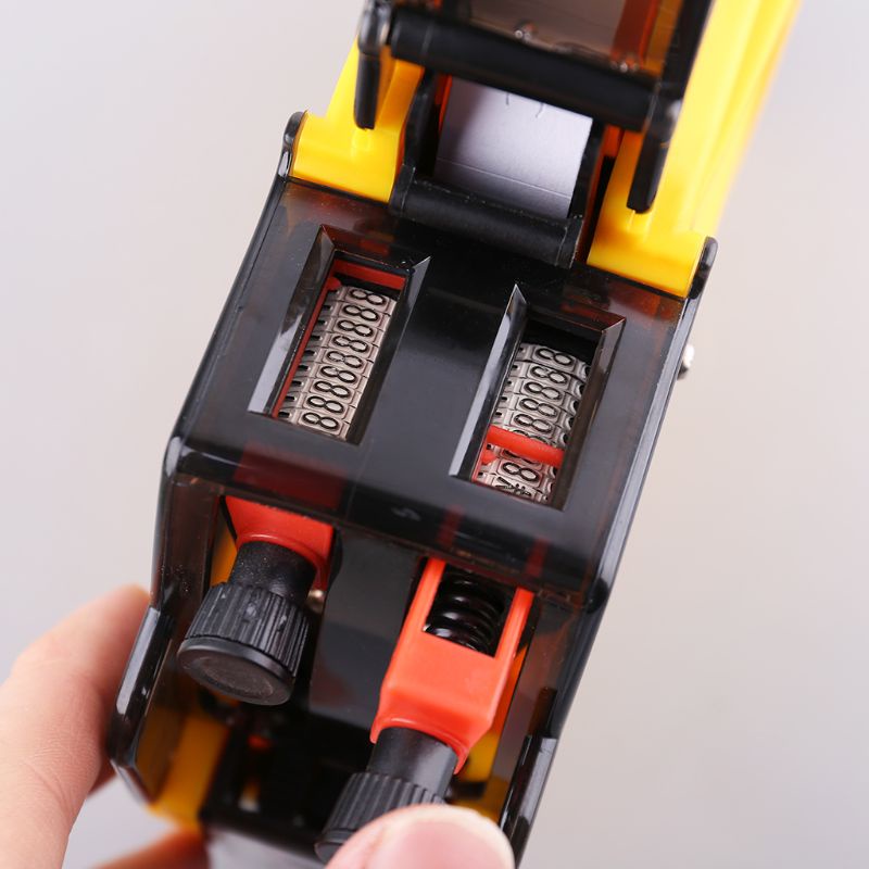Súng marker gắn nhãn giá tiền MX-6602 10 chữ số 2 dòng cho siêu thị và cửa hàng bán lẻ