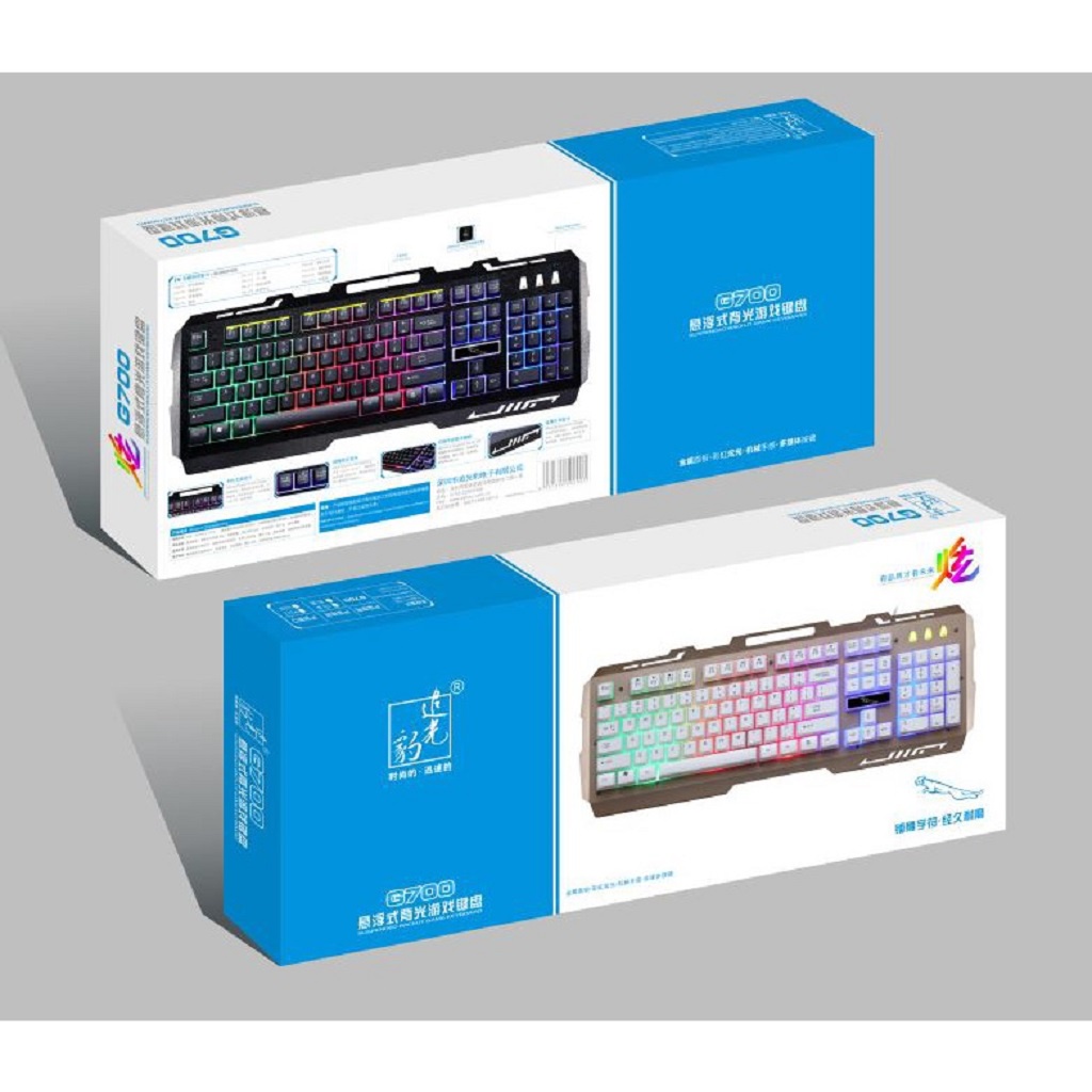 Bàn phím giả cơ siêu bền G700 SUPER PRO NEW 2019 CHUYÊN GAME CAO CẤP