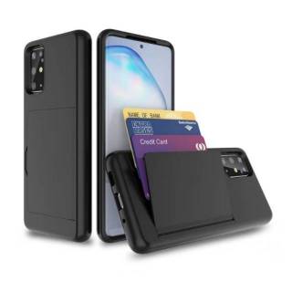 Ốp điện thoại mềm chống sốc có ngăn đựng thẻ 0414 ldacc cho iphone 11 11pro 11 pro max
