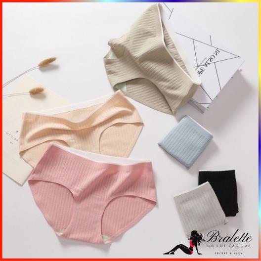 Quần Chíp Quần Lót Cotton Brabikibi Cạp Vừa Có Giãn Bốn Chiều Lót Cotton KHÁNG KHUẨN QR03