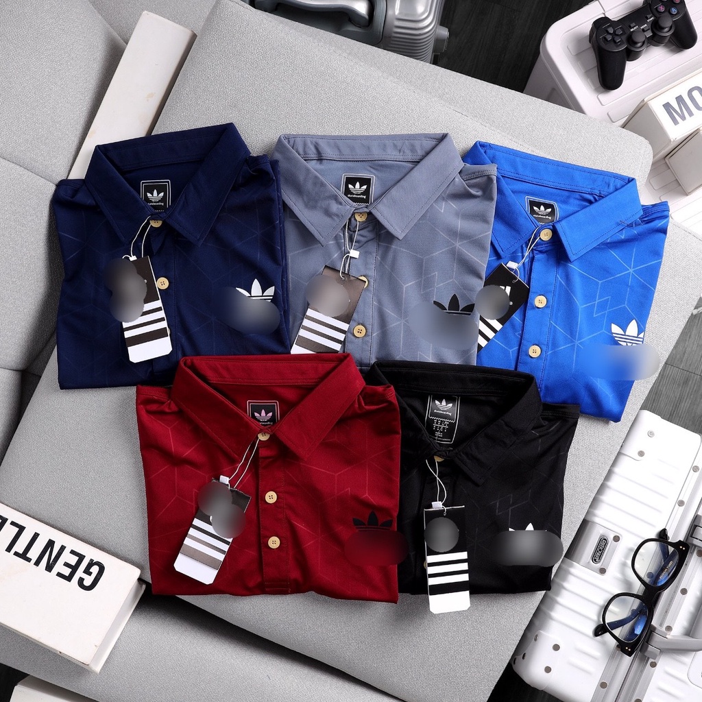 Áo Thun Nam Polo Thể Thao Áo Phông Nam Thể Thao Cổ Bẻ Thun Lạnh ngắn tay vải thoáng mát co giãn chuẩn form nhiều màu