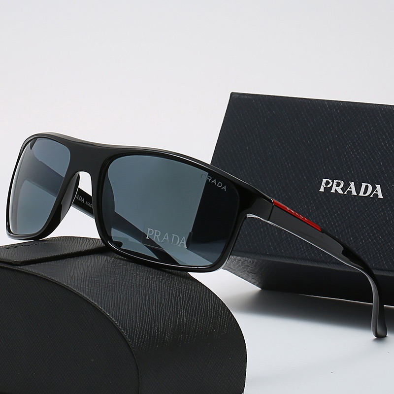 PRADA Kính Mát Chống Tia uv400 Phong Cách Retro Thời Trang