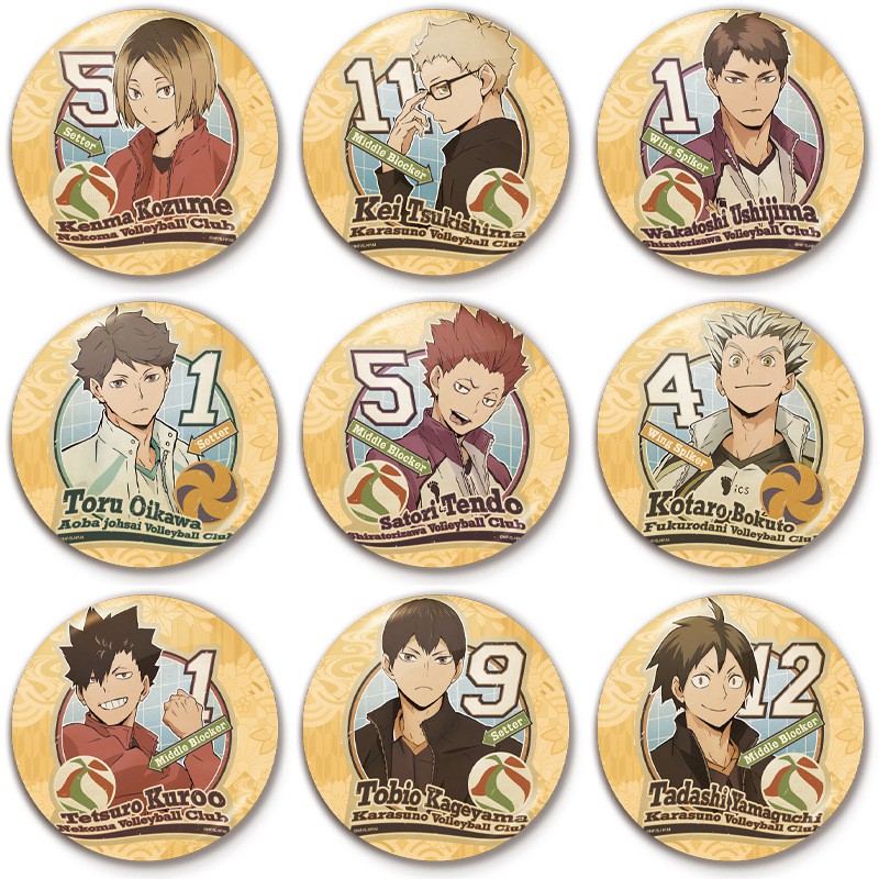[Order] Huy Hiệu Haikyuu