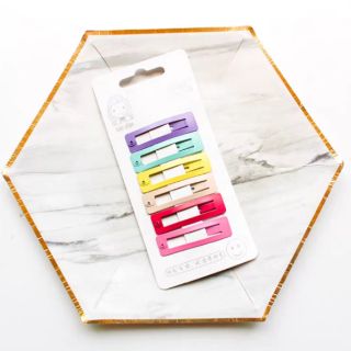 Kẹp tóc mái, ghim tóc nhiều màu (1 chiếc)