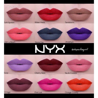 Son kem lì NYX Suede Cream Matte