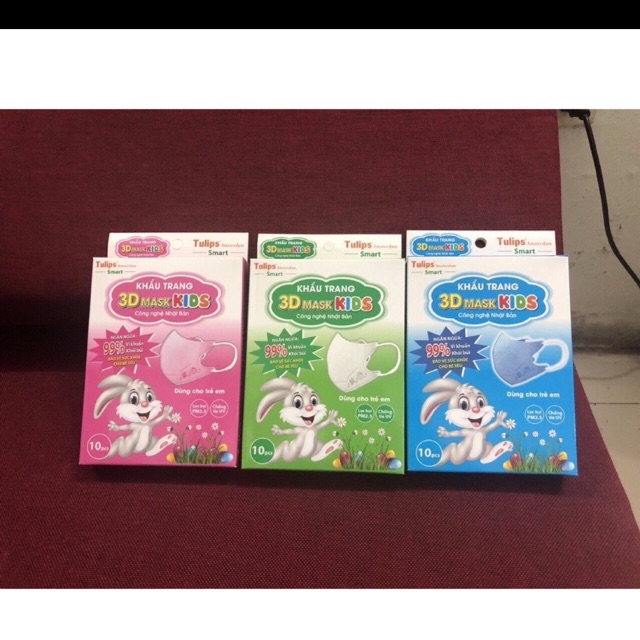 Set 10 KHẨU TRANG TRẺ EM