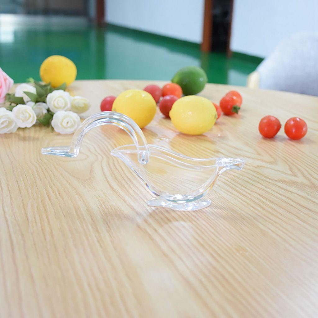 SOMEDAYZL 1 Dụng Cụ Ép Nước Trái Cây Bằng Acrylic Trong Suốt Hình Thuyền